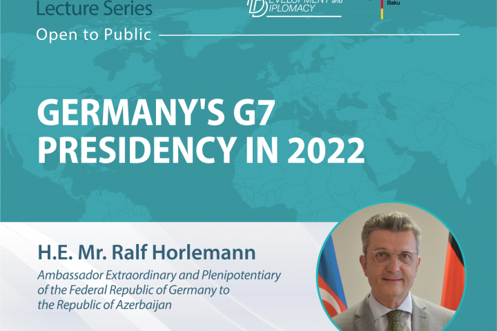 Global Perspectives Lecture Series: Germany's G7 Presidency in 2022