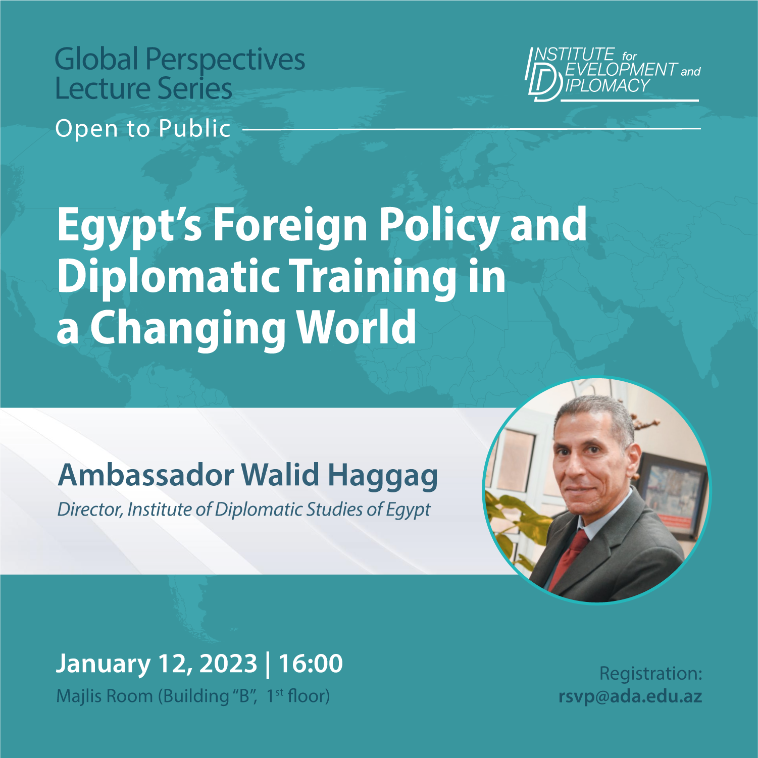 GPLS alert: Egypt’s Foreign Policy and Diplomatic Training in a Changing World