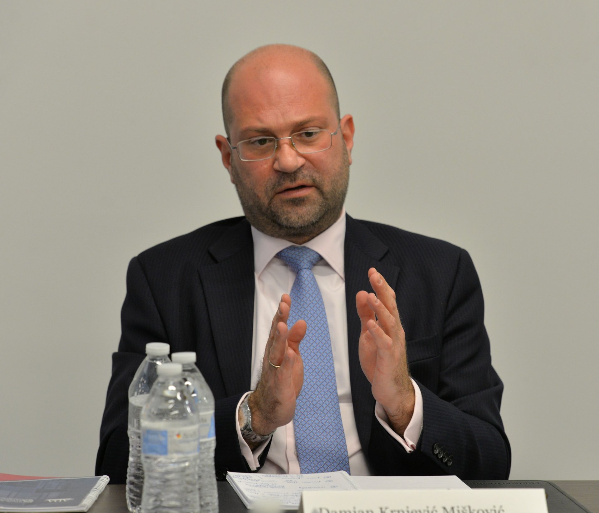 Damjan Krnjević Mišković attended discussion at Hudson Institute's Center for Peace & Security in the Middle East