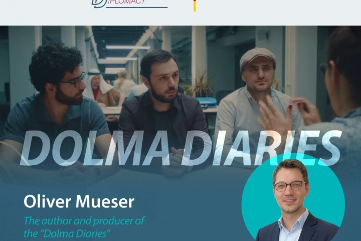 Meeting with Oliver Müser, the author and producer of the "Dolma Diaries" web series