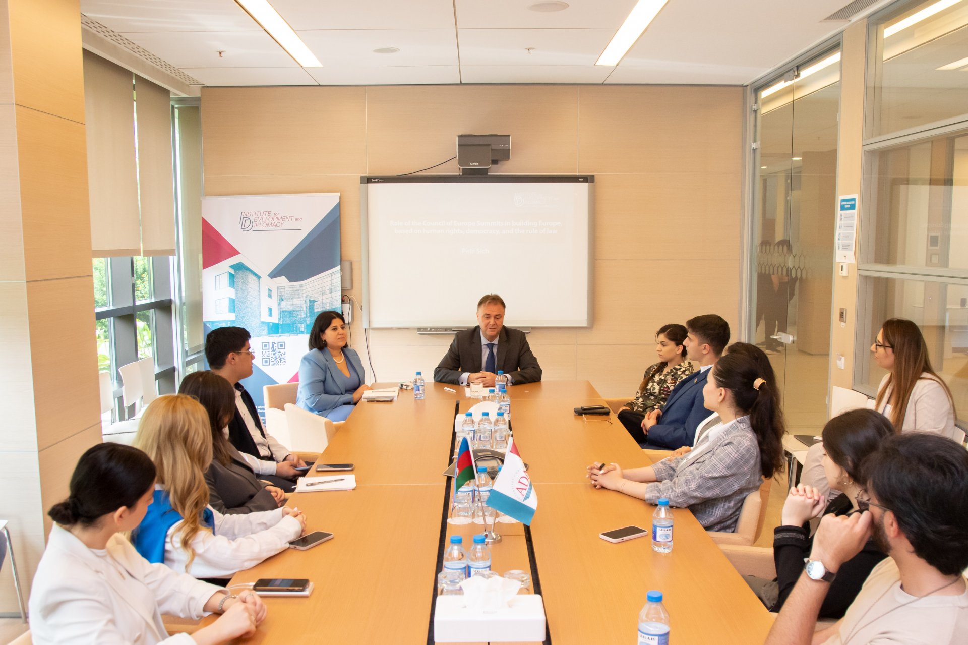 Global Perspectives Lecture Series featured Petr Sich, Head of the Council of Europe Office