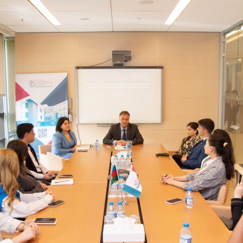 Global Perspectives Lecture Series featured Petr Sich, Head of the Council of Europe Office