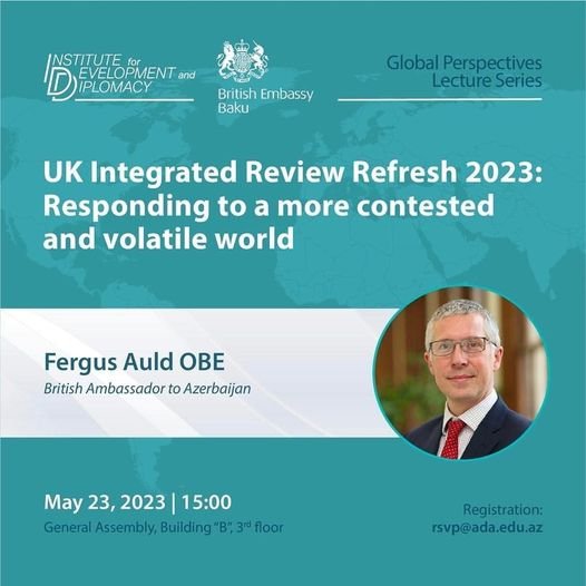 GPLS by H.E. Mr. Fergus Auld Obe, British Ambassador to Azerbaijan