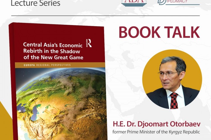 Book talk by H.E. Dr. Djoomart Otorbaev, former Prime Minister of Kyrgyzstan