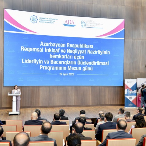 The training program organized for the representatives of the Ministry of Digital Development and Transport of the Republic of Azerbaijan has ended