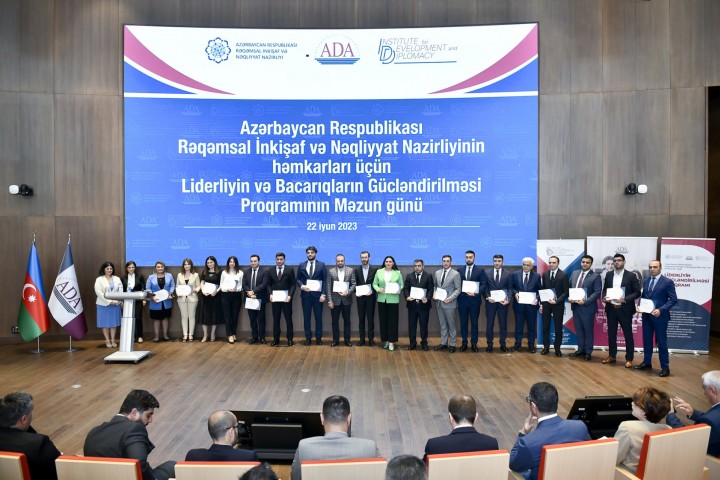 The training program organized for the representatives of the Ministry of Digital Development and Transport of the Republic of Azerbaijan has ended