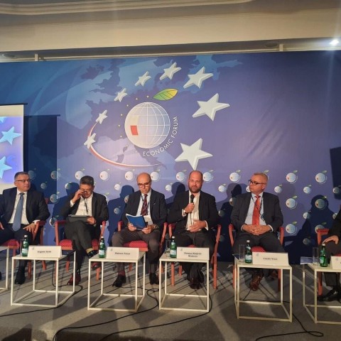 IDD’s Director for Policy Research, Damjan Krnjevic, spoke at a panel titled “The Middle Corridor’s Potential for Europe, Caucasus, and Central Asia”