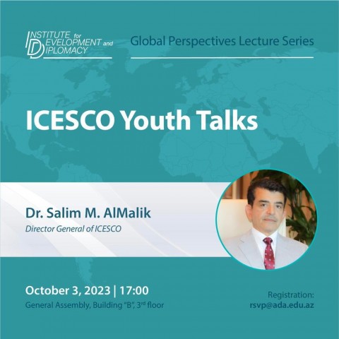 Youth Talks led by Director General of ICESCO, Dr. Salim M. AlMalik