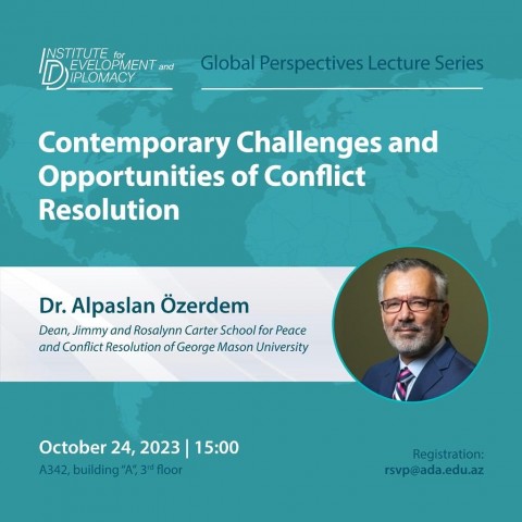 Contemporary challenges and opportunities for conflict resolution