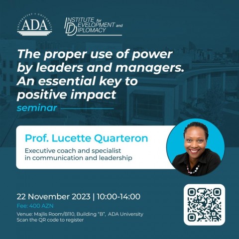 Seminar Alert: Proper Use of Power by Leaders and Managers